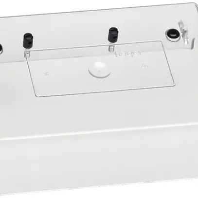 Copertura Hager per KJ30 p.morsetto spina contatore 63A piombabile trasparente 