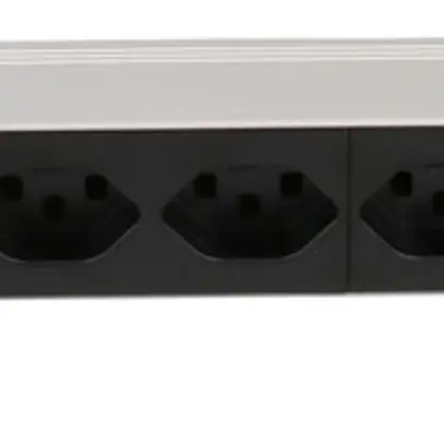 Steckdosenleiste PDU 19" MH maxCONNECT 8×T23 1HE 3×1.5mm² 3m alu/schwarz 