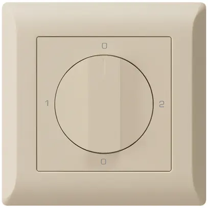 Interrupteur rotatif ENC kallysto.line 2/1L beige avec manette 