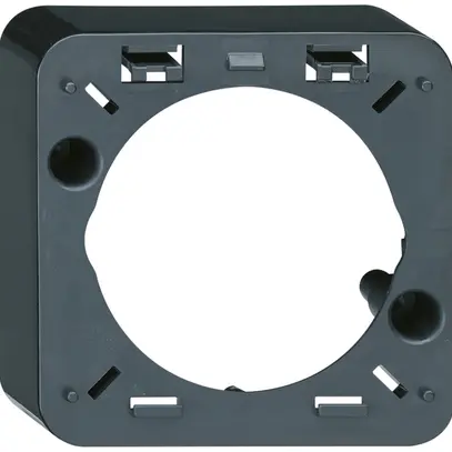 Quadro AP basico 1×1/30mm nero 