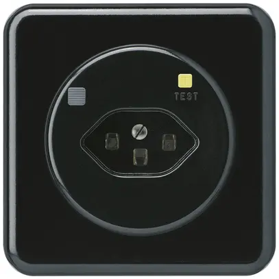 Presa INC basico C T23 FI 30mA nero 