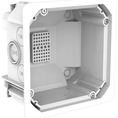 Boîte pour paroi creuse MT QUADRO 1×1 TFC 850°C 125×125×73mm blanc 