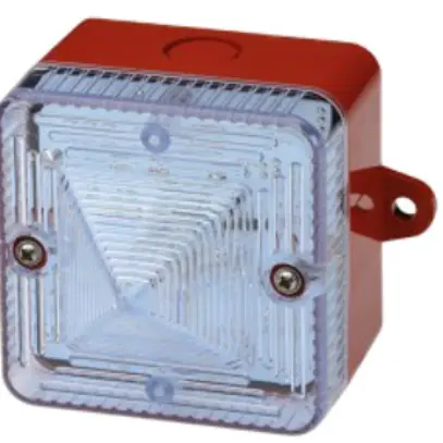 Lampada lampeggiante LED Comax 120 cd 48…260VAC 35mA arancione IP66 