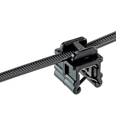 Clip di bordo PAN c.fascetta PLT2S-300 fissaggio bordo 3…6mm parallelo 