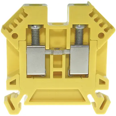 Borne de passage joignable WZ 0.5…6mm² 41A 1000V vis 2×1 rail DIN 35mm vt-jn 