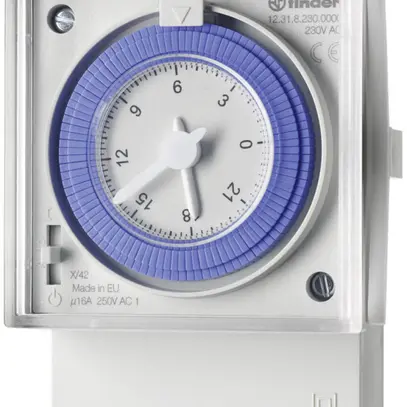 Minuteur Finder 1C 16A, mécanique, programmateur journalier,230V 