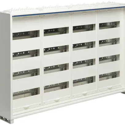 Distributore AP Hager univers 4-file 192UM IP30 1050×650×160mm 