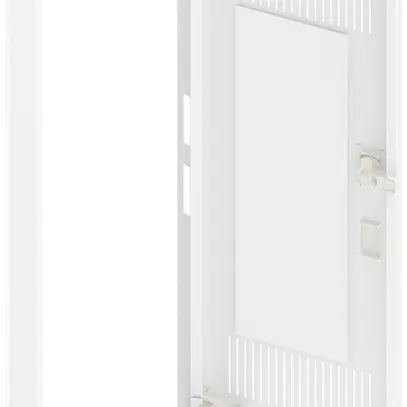 Porta media con cornice SE Pragma bianco per 1parte/5file 