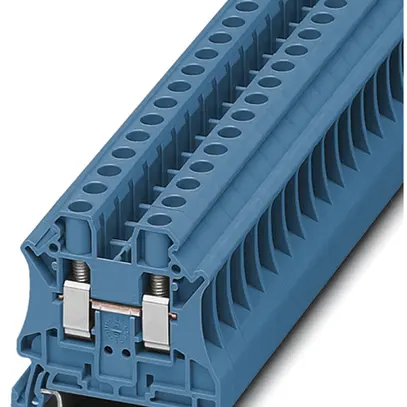 Borne 0.2…10mm² raccordement rapide bleu 