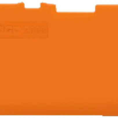 Paroi de fermeture/interméd. WAGO 0.7mm orange 