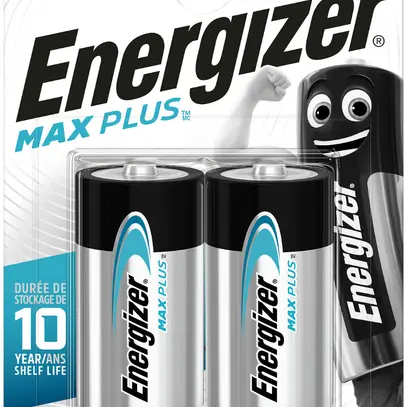 Batterie Alkali Energizer Max Plus C LR14 1.5V Blister à 2 Stück 