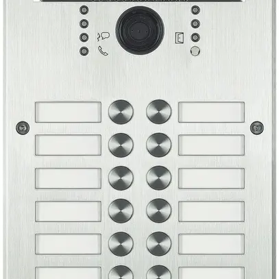 Citofono porta INC con video Bticino 2×6 poulsanti inoss. 