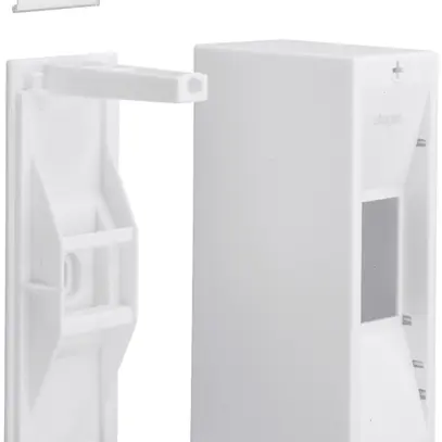 Distributore AP Hager mini gamma 1-fila 2UM IP30 55×160×82mm 