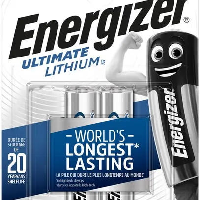 Batterie Lithium Energizer Ultimate LR6 1.5V 2 Stück 