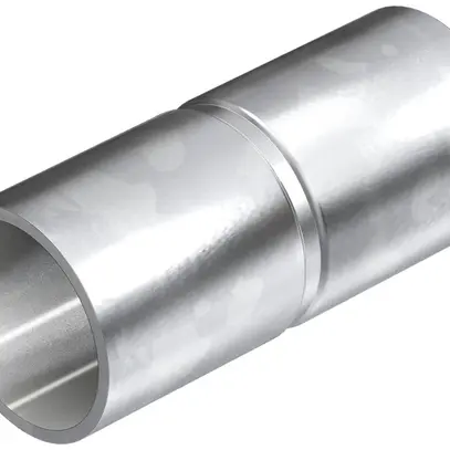 Manicotto Bettermann M32 senza filetto per tubo acciaio zincato galvanico 