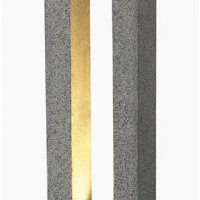 Lampadaire SLV ARROCK ARC, GU10 35W IP44 salt&pepper 