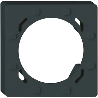 Quadro di rialzo Hager kallysto.line per apparecchi INC grd.I 15mm nero 