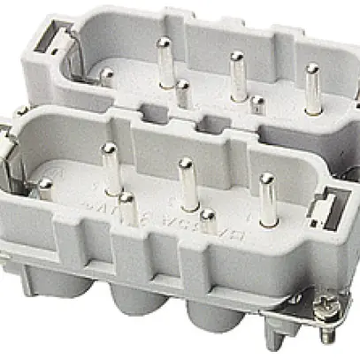 Intérieur de prise male B12 0.5…6mm² 20…10AWG avec protection de fil 