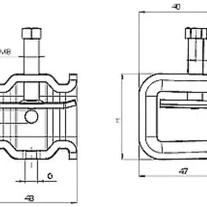 Trägerklammer Bettermann schwer 20…40mm tauchfeuerverzinkt 