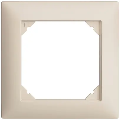 UP-Kopfzeile EDIZIOdue SNAPFIX® 1×1 horizontal und vertikal 88×88mm crema 