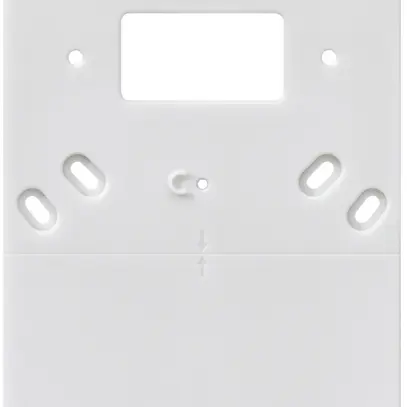 Piastra d'installazione Hager per doppia scatola INC, per citofono 