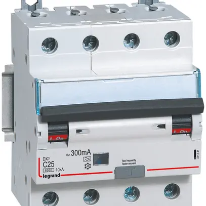 Fehlerstrom-/Leitungsschutzschalter Legrand C 4P 16A 6000A 300mA Typ A 