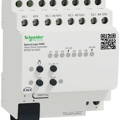 Actionneur de vanne KNX AMD Schneider Electric SpaceLogic 