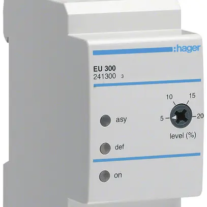 Relais de contrôle PH INC Hager 100…400V 0 fermeur 0 ouvreur 1 inverseur 