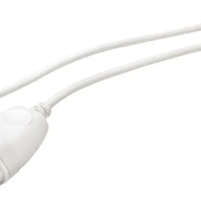 Prolunga Steffen T12 spina T13 presa bianco 5m con PB 3×1mm² 