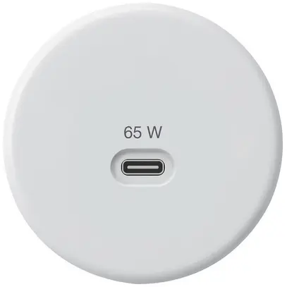 Presa di ricarica USB Hager basico tipo C 65W 3250mA bianco 