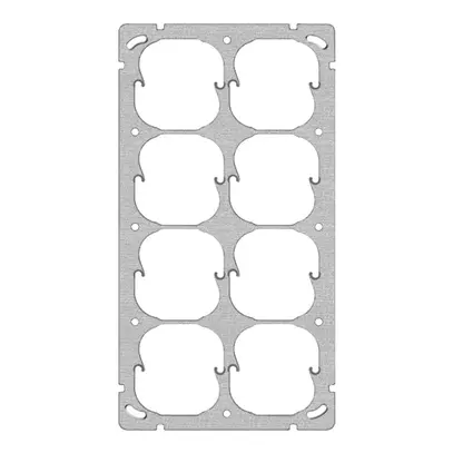 UP-Befestigungsplatte FH 4×2 8×52mm 