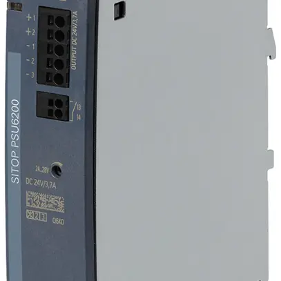 Stromversorgung Siemens SITOP, IN: 120…230VAC (120…240VDC), OUT: 24VDC/3.7A 