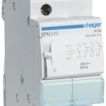 Télérupteur Hager 2UM 230VAC 110VDC 2 ouvreur 2 fermeur 0 inverseur 