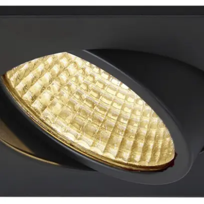 EB-LED-Deckenleuchte SLV NEW TRIA 68 SQUARE 5.3W 300lm 2700K EB-Ø68mm schwarz 