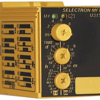 Relè multifunzione a tempo MFT 1C, 24VAC/DC, 110…240VAC 