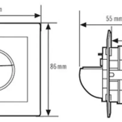 Rilevatore di presenza INC ESYLUX PD 180i/R-CH, 180° bianco 
