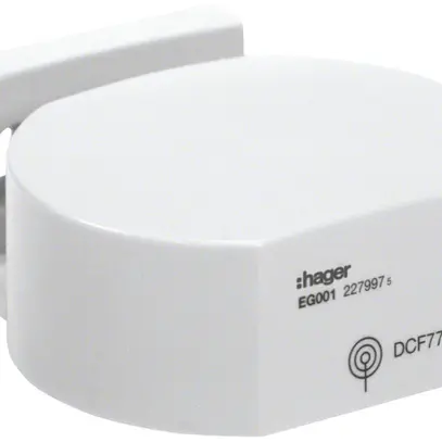 Récepteur de signal radio Hager pour DCF77 
