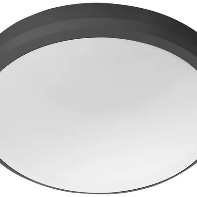 Plafoniera LED Philips Doris 6W 600lm 2700K IP54 Ø220mm nero 