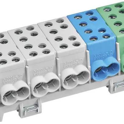 Morsetto principale Hager 5L 2×25/2×35mm², isolata 