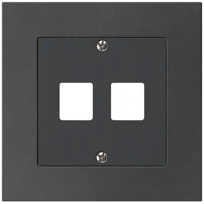 Kit frontal ENC HMS kallysto.pro pour 2 modules noir 