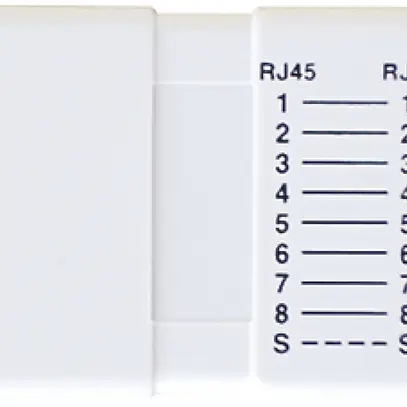 Spina di transizione RJ45/RJ45 