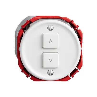 Station secondaire stores STANDARDdue Wiser SNAPFIX® 2 touches WLAN bc 