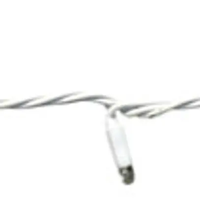 LED String Lite 120 MK 12m 230V 10.5W 120 LED bianco caldo cavo bianco IP67 
