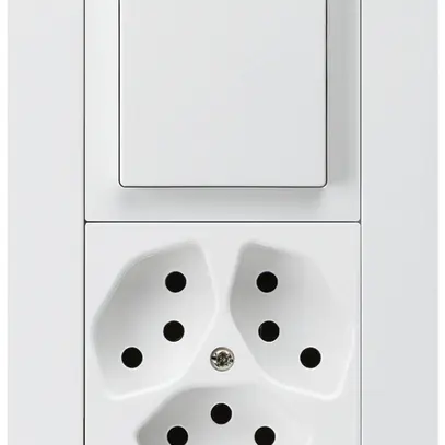 UP-Kombination kallysto.trend Gr.I-I vertikal Impulstaster+Kombi S3/Typ 13 weiss 
