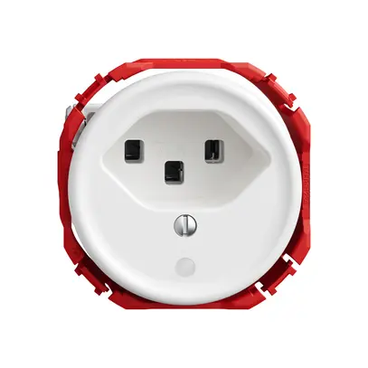 Presa STANDARDdue SNAPFIX® 1×T23 con LED bi 