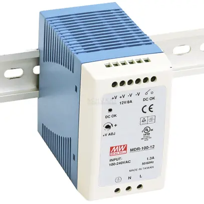 Convertisseurs LED AMD DOTLUX, 100W, 4A, 24VDC IP20 