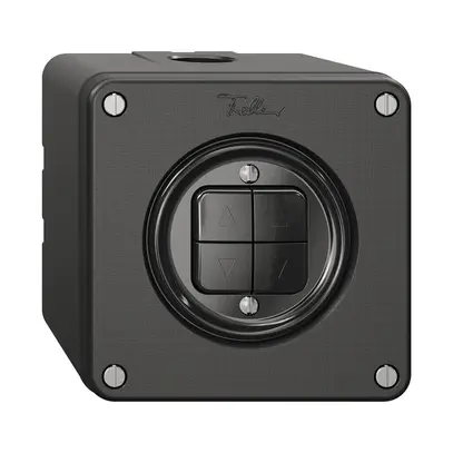 Contatto per tapparelle NAPU NEVO, 2-canale, altezza di mont.65 mm, 87×87 mm, ne 