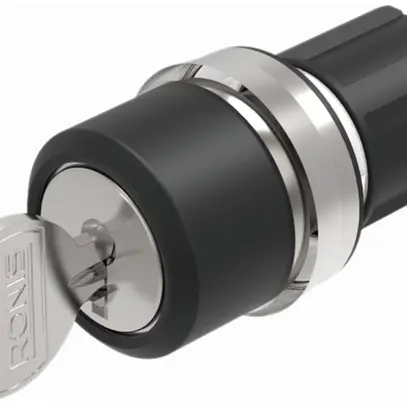 Contatto a chiave INS EAO45 0-imp. A anello grigio sabbia 