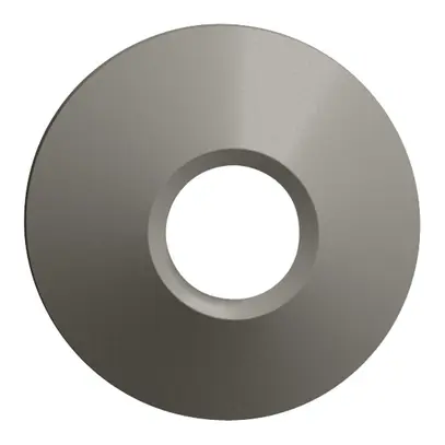 Capot frontal rond EDIZIOdue gris foncé pour détecteur de mouv.PIRI 360° 