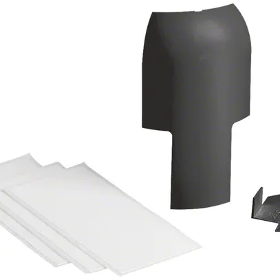 Raccordo Hager per SL20055 nero 